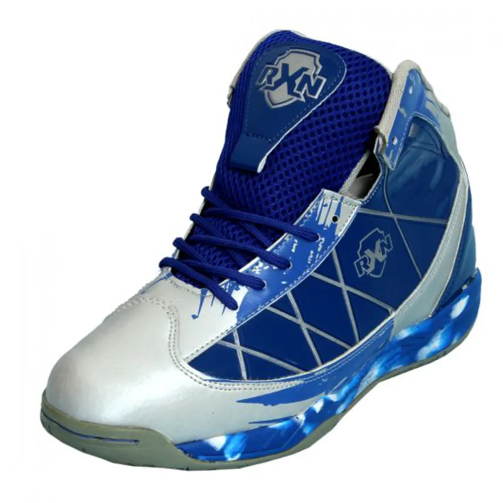 RXN Jump Pro Basketball Shoes (Blue/Grey)