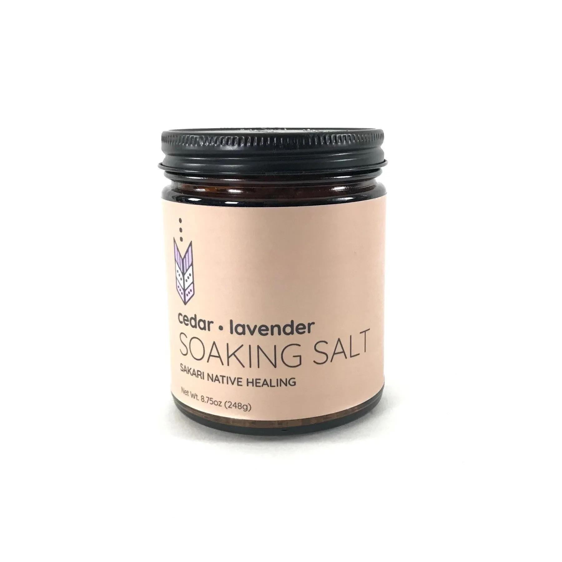 Sakari Farm Botanicals Cedar and Lavender Soaking Salts