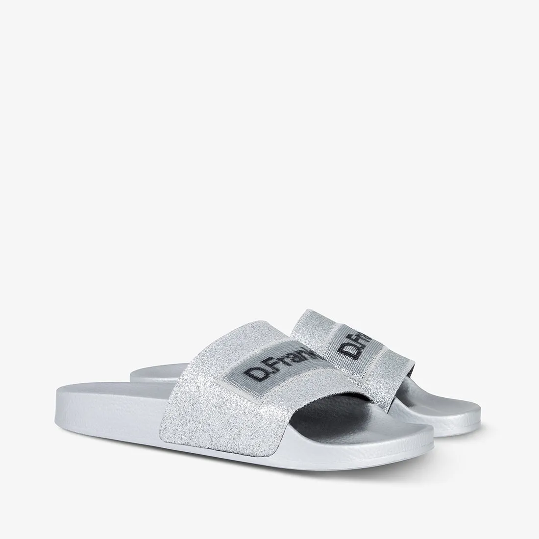 Sequins Slide Silver