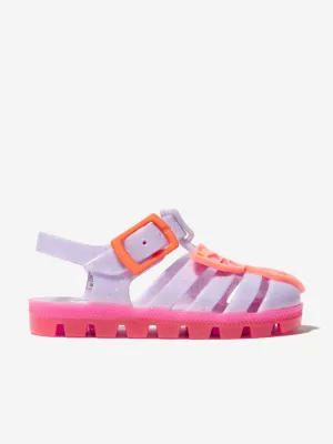 Sophia Webster Girls Butterfly Jelly Sandals in Lilac