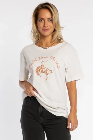 Sub_Urban Riot Hold Your Horses Boyfriend T-shirt