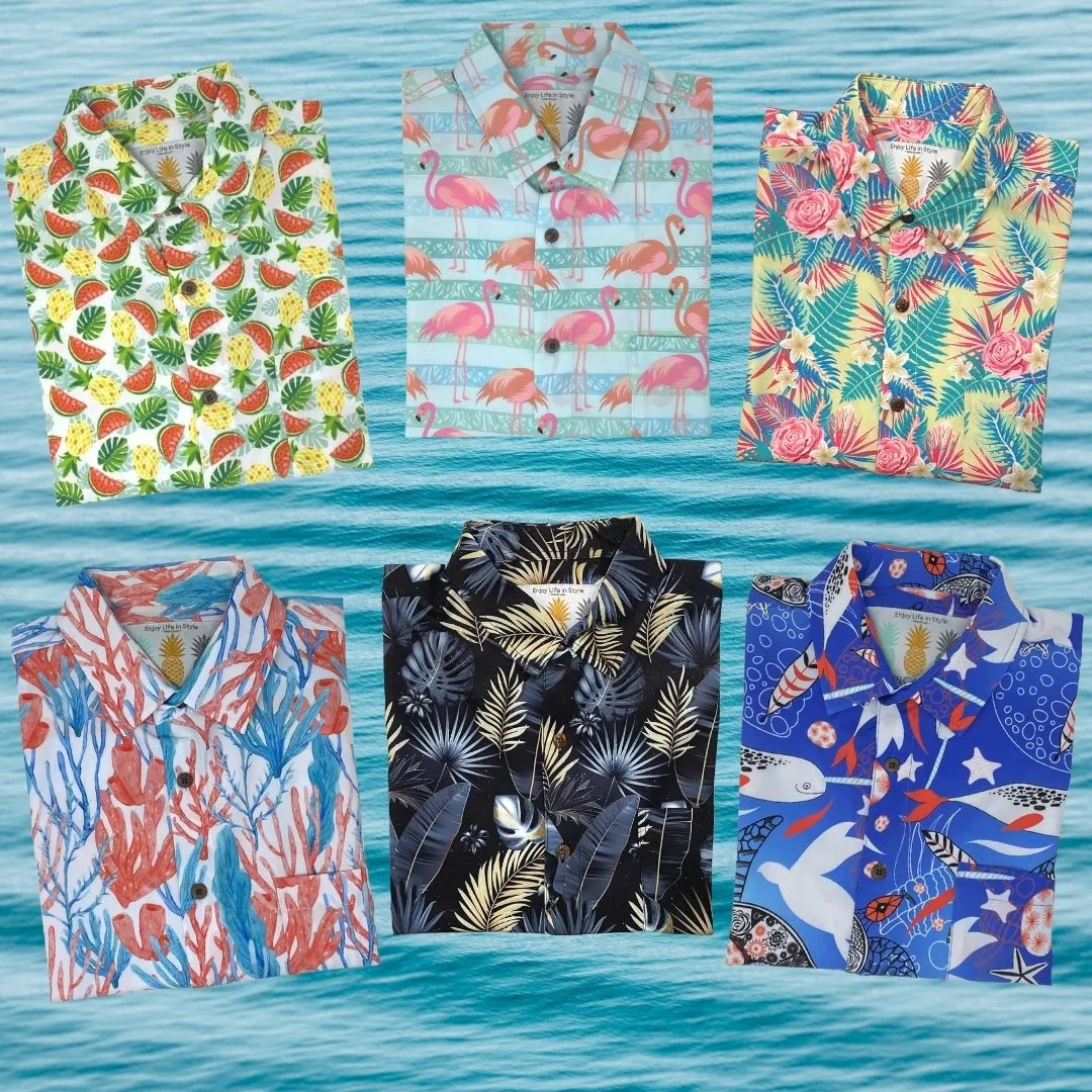 Super Stretch - Cayman Islands Hawaiian Shirt