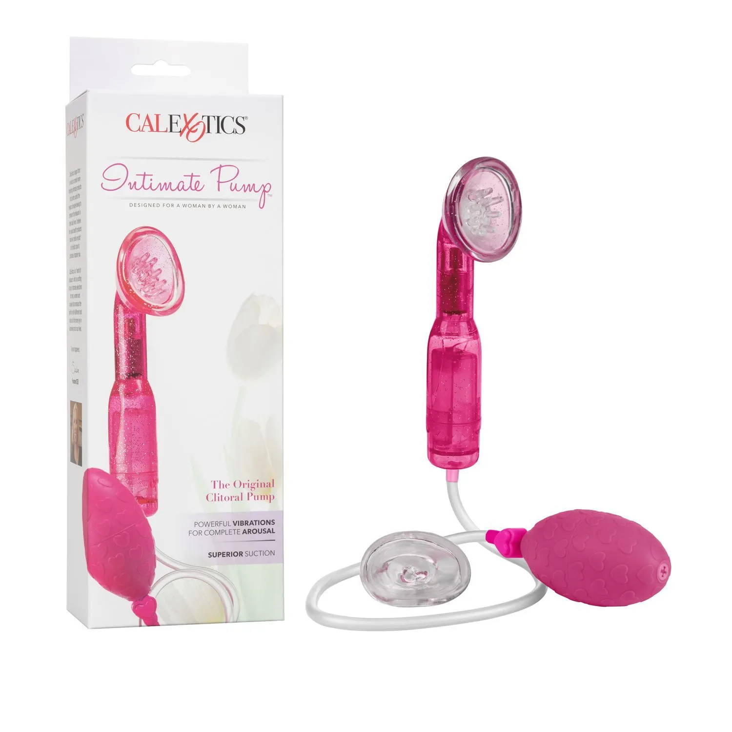 The Original Intimate Clitoral Pump - Powerful Vibrations & Suction!