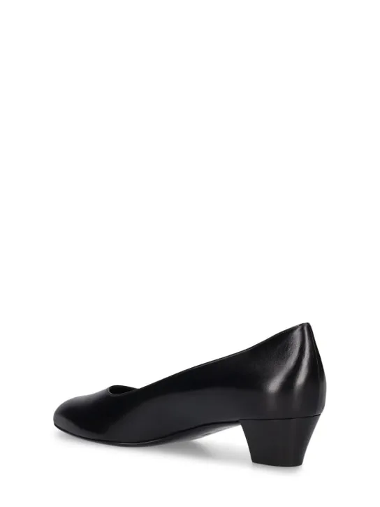 The Row   35mm Luisa leather pumps 