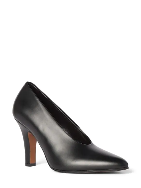 The Row   90mm Prudens leather pumps 