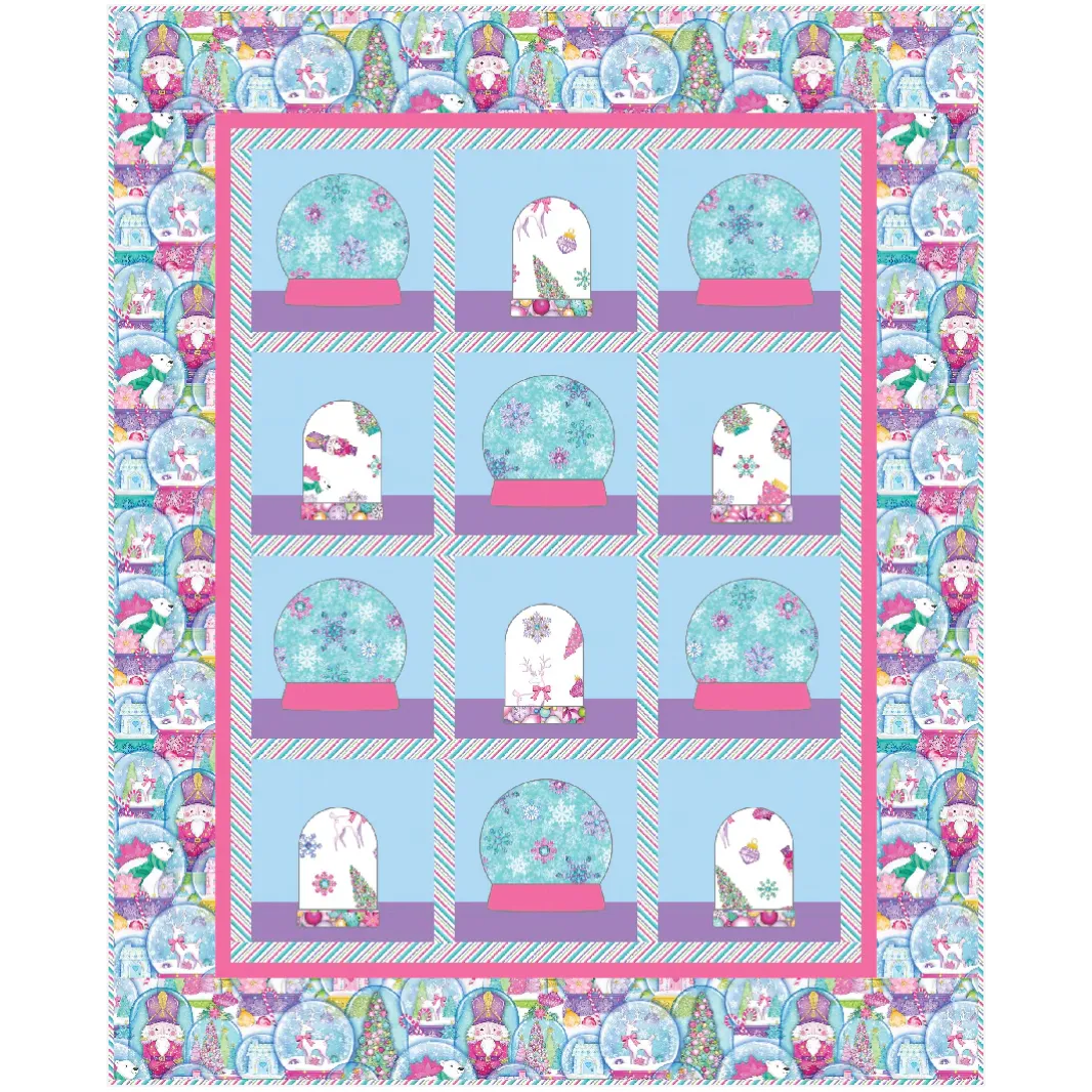 The Whimsical Workshop ~ Snow Globe Collection Quilt Pattern