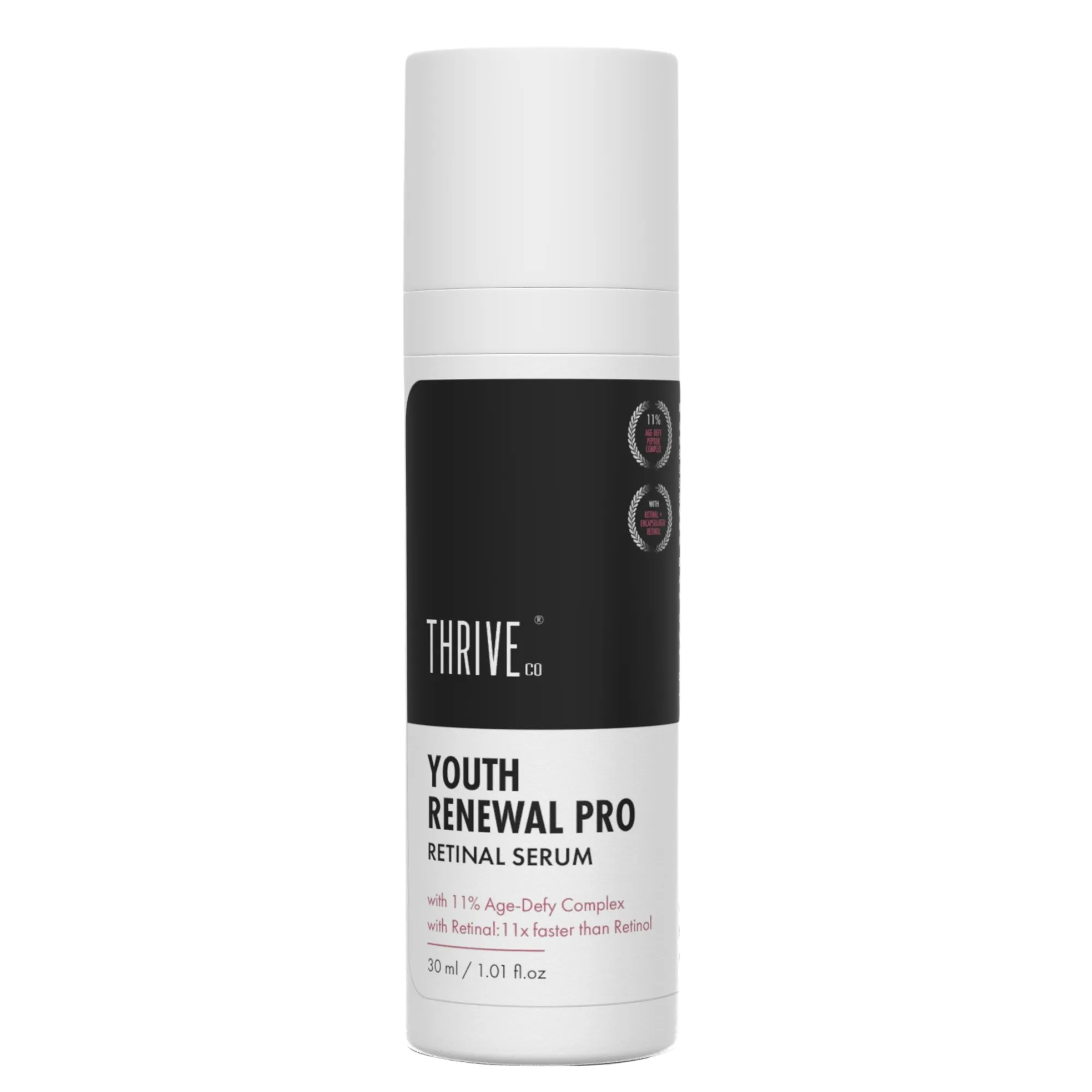 ThriveCo Youth Renewal Serum Pro For Anti-Ageing | Reduce Fine lines, Acne, Wrinkles | Retinal serum: 11X Faster Than Your Retinol Serum | For Seasoned Retinol Users | Men & Women  | 30ml