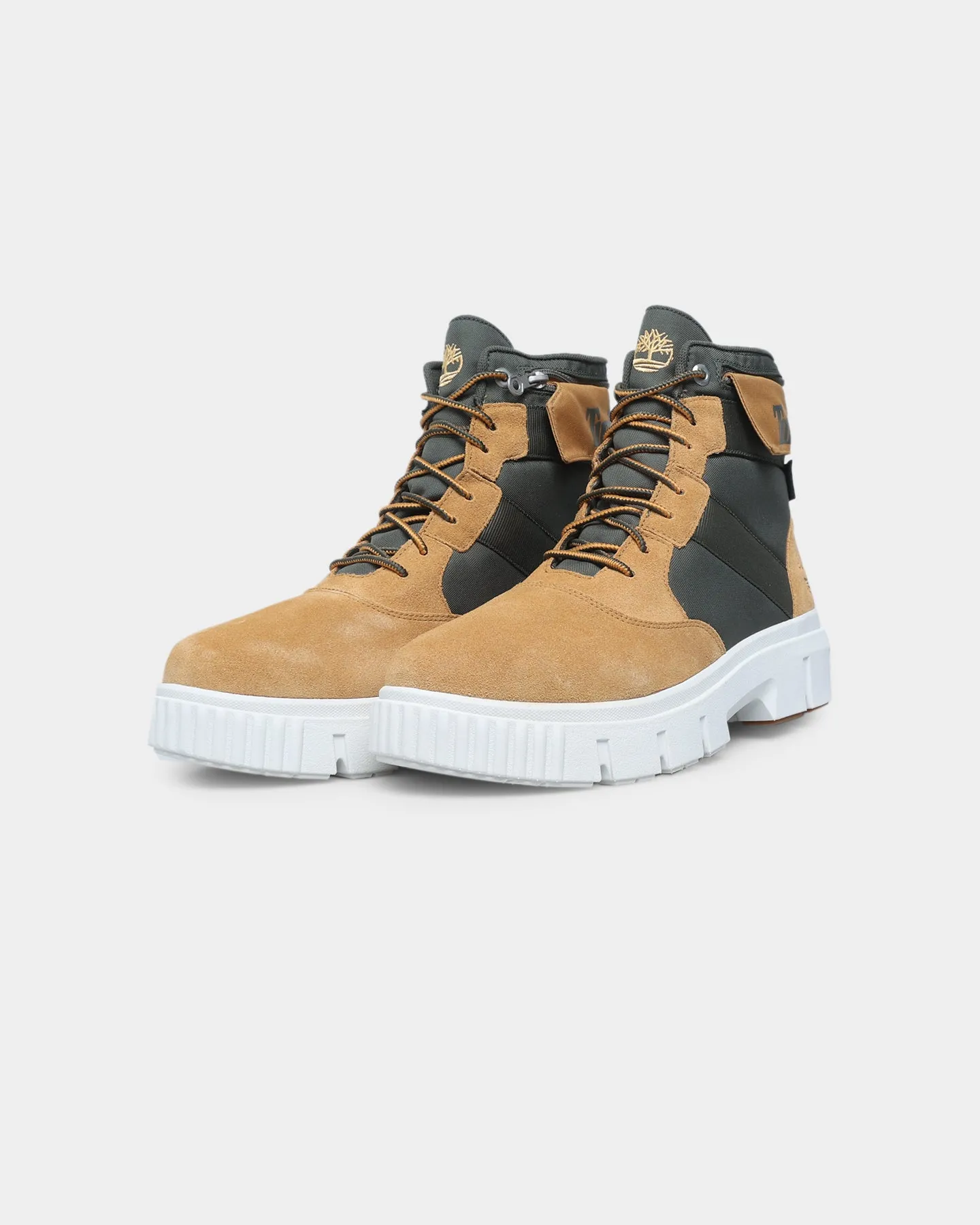 Timberland Greyfield Waterproof Fold-Down Boots Wheat Suede