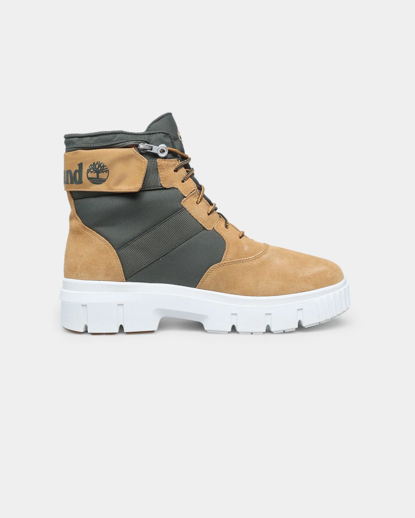 Timberland Greyfield Waterproof Fold-Down Boots Wheat Suede