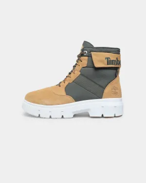 Timberland Greyfield Waterproof Fold-Down Boots Wheat Suede