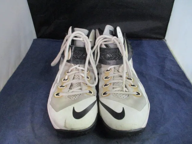 Used LeBron Zoom Soldier 8 TB Basketball Shoes Adult Size 11.5 - wear on sides