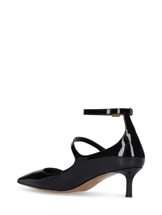 Valentino Garavani   50mm Tiptoe patent leather pumps 