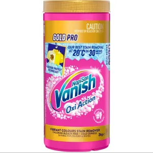 Vanish NapiSan Gold Pro Oxi Action Stain Remover Powder 2kg