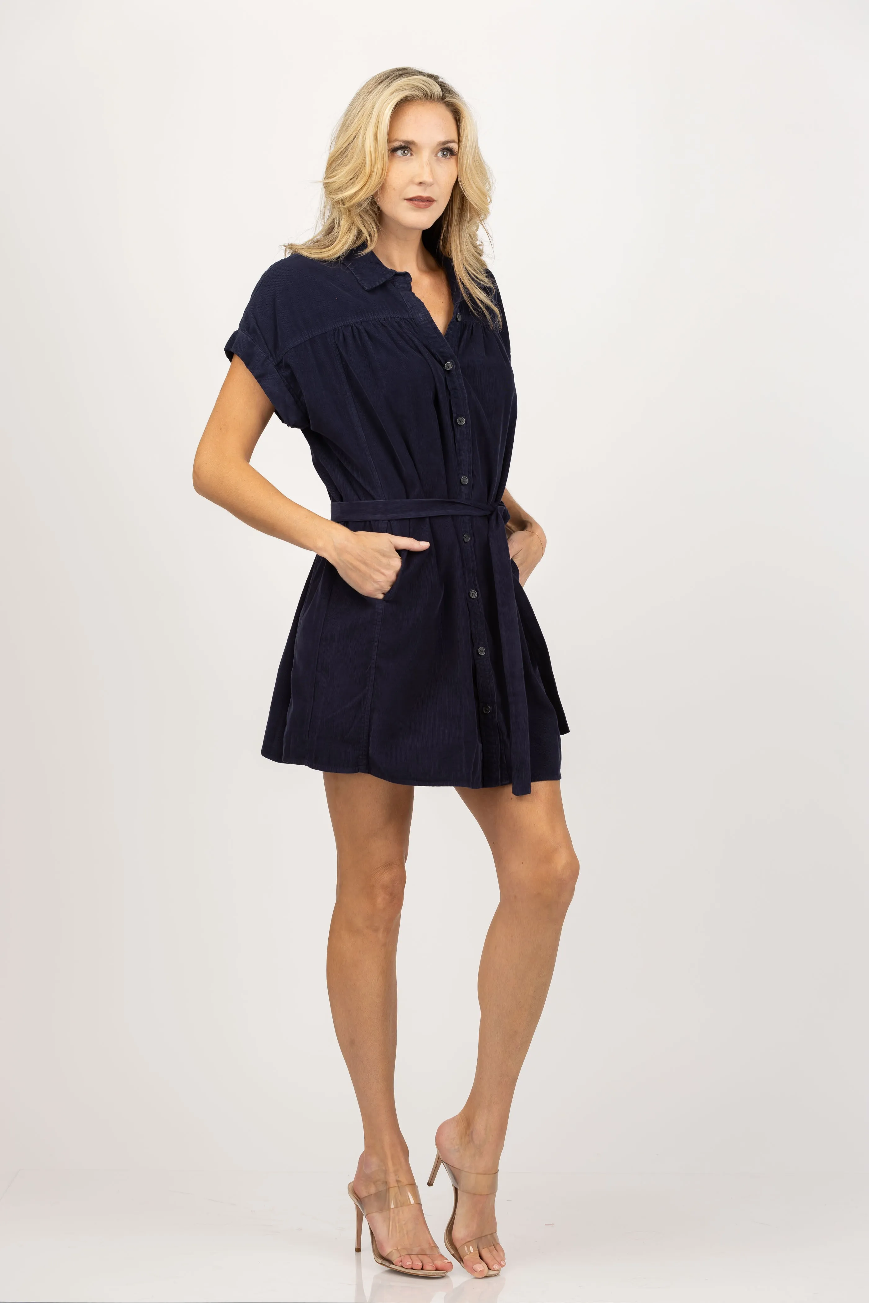 Velvet Macie Dress in Night