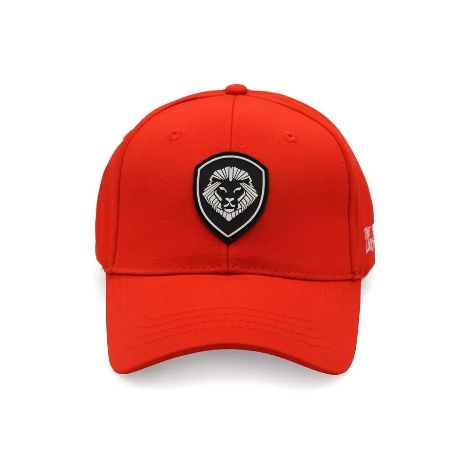 VT Shield Logo Future Looks Bright Red & Black Flex Fit Hat