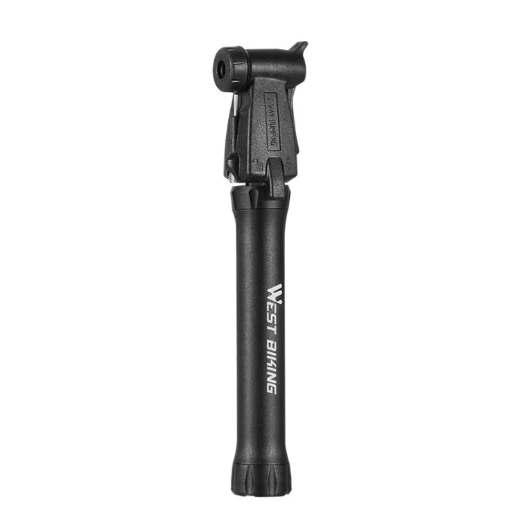 WEST BIKING YP0711115 Bicycle Pump Portable Basketball Mini Pump Equipment(Black)