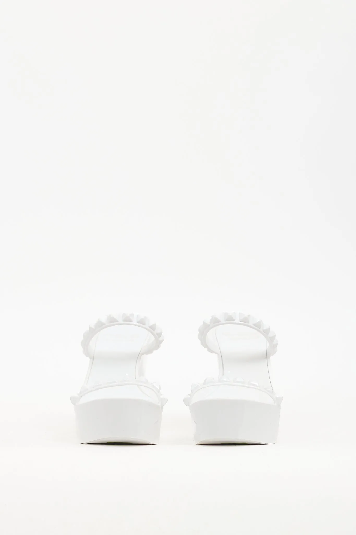 White Jelly Tonino Wedge Sandal