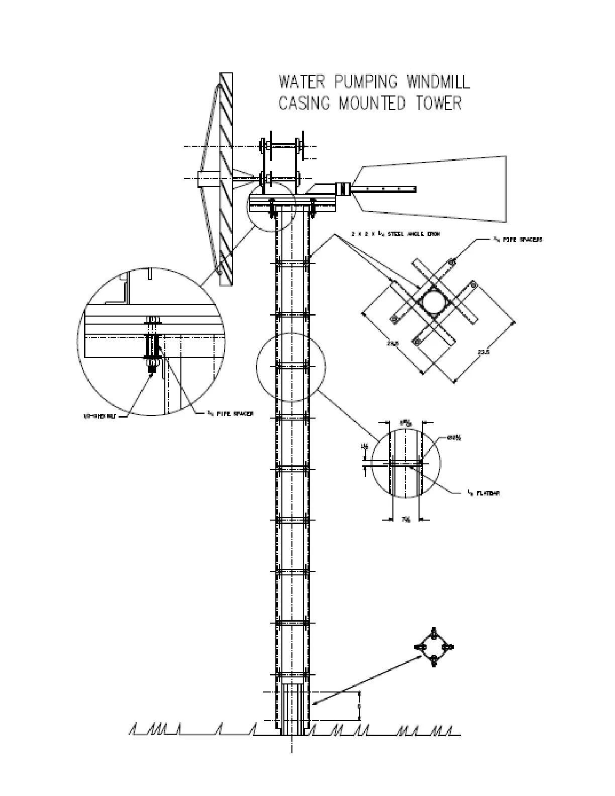 Windmill Water Aerator DIY Plans - Alternative Energy Wind Power Generator Antenna