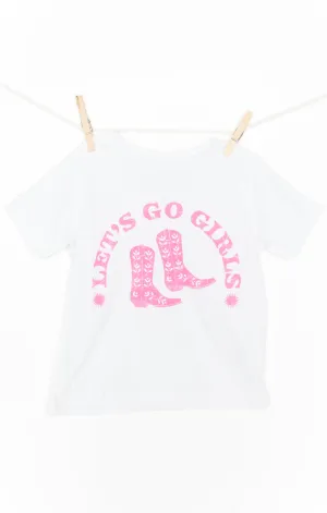 Wolfie Tee ~ Lets Go Girls Graphic