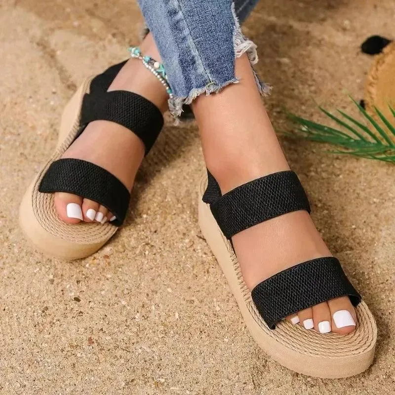 Women thick high sole sandals