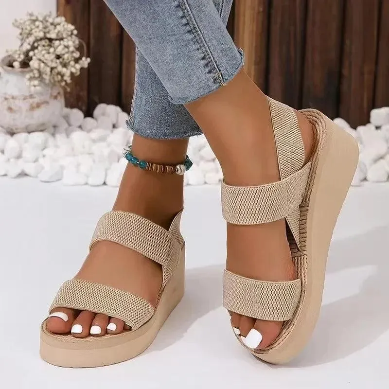 Women thick high sole sandals