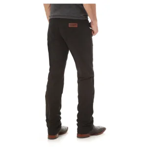 WRANGLER MEN'S BLACK SLIM STRIGHT RETRO STRETCH JEANS - 88MWZBK